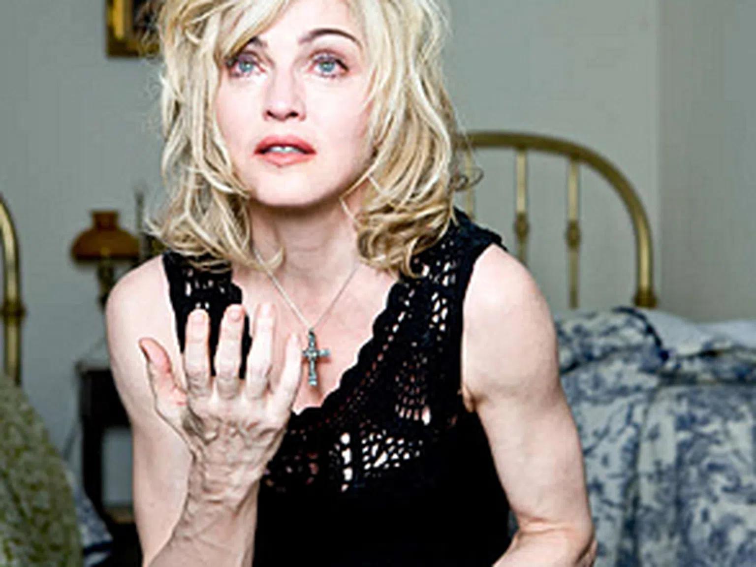 Мадона без фотошоп