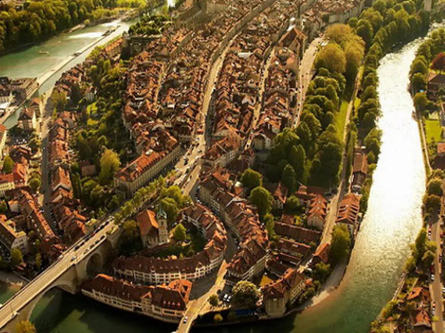 Изумителни гледки на градове, снимани „отгоре“