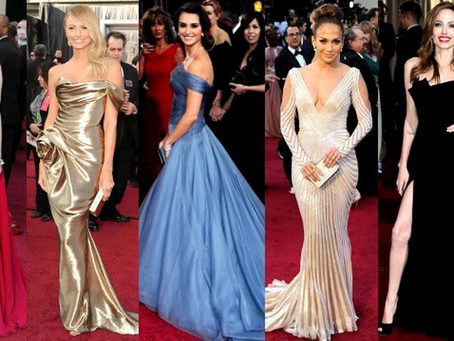 Коя е най-добре облечената звезда на наградите "Оскар"?
