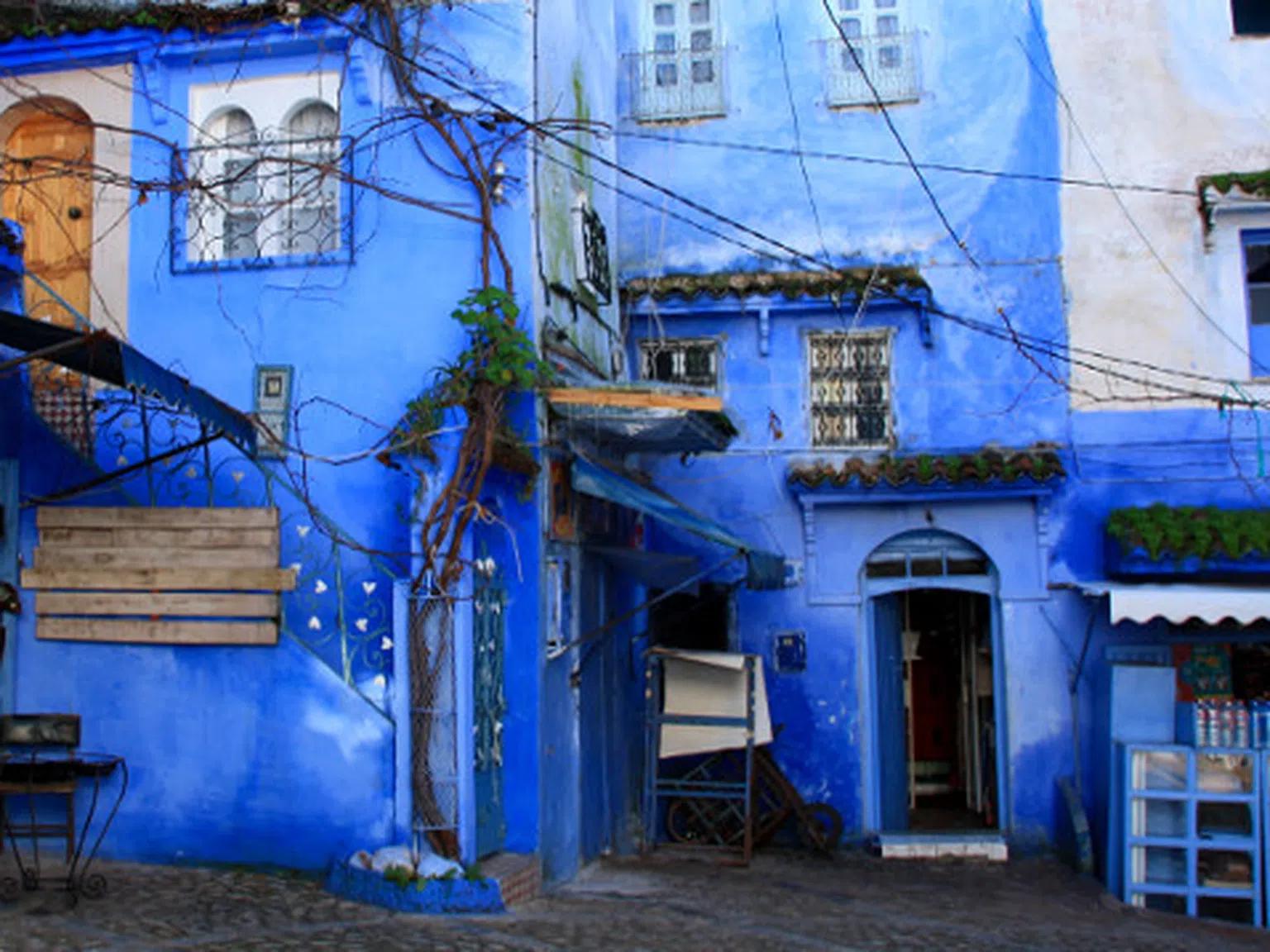 Синьото градче на Мароко