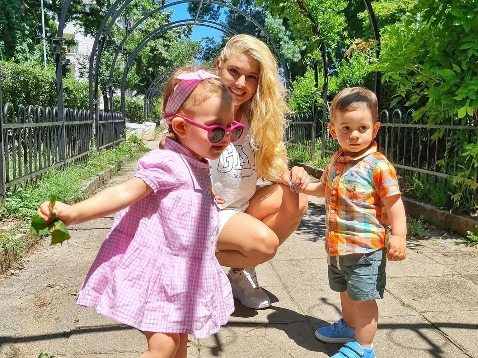 Ето как Ева Веселинова отглежда близнаците си без телевизия и телефон